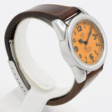 稼働 腕時計 MHR MAHARA マハラ BA2-4433 自動巻き オレンジ色文字盤 H20724