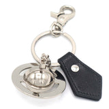 Vivienne Westwood ヴィヴィアンウエストウッド キーチャーム 3D ORB ブラック シルバーカラー H19990