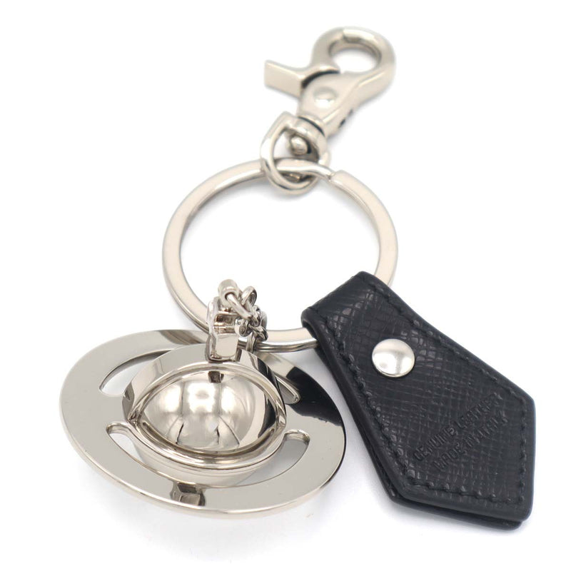 Vivienne Westwood ヴィヴィアンウエストウッド キーチャーム 3D ORB ブラック シルバーカラー H19990