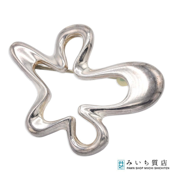 GEORG JENSEN ジョージジェンセン ブローチ 321 スプラッシュ 925 シルバー 約18.7g アクセサリー レディース H8233-1