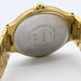 腕時計 稼働 LONGINES ロンジン L1 615 2 クォーツ ゴールド色文字盤 2026.5電池交換済 箱 H4428