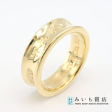 仕上げ済み Tiffany & Co. 1837 ナロー リング ティファニー 750 ゴールド アクセサリー 約10.5号 総重量6.9ｇ ok771