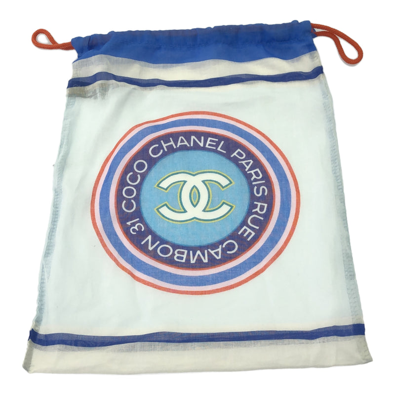 未使用 CHANEL シャネル パレオ RUE CAMBON 31 スカーフ ストール マルチカラー 服飾小物 袋付き H2862