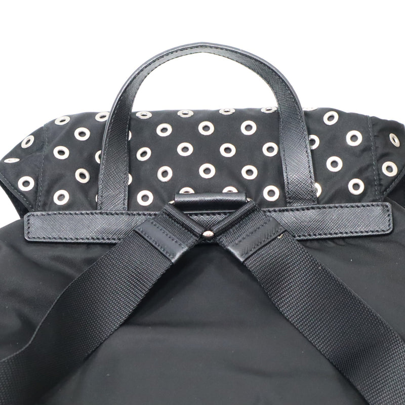 PRADA プラダ パンチング リュック ブラック バックパック H1021