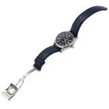 稼働 腕時計 SEIKO セイコー 6R15-03V0 PREASAGE プレサージュ デイト 自動巻 ネイビー色文字盤 箱・取説あり ベルト社外 H8574