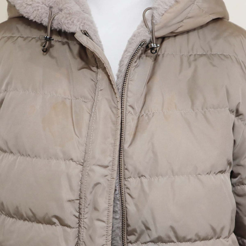 レアモデル モンクレール リバーシブル ダウン COCHE グレージュ TG1 MONCLER モンクレール リバーシブル ダウン ジャケット H20931A00110