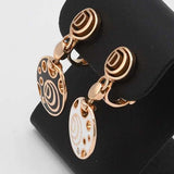 仕上済 DAMIANI ダミアーニ イヤリング ダミアニッシマ リバーシブル 750 約6.7g ジュエリー ◆24k198-5