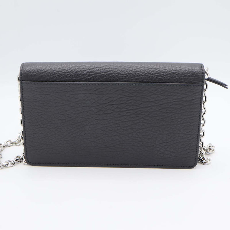 Maison Margiela メゾン マルジェラ チェーンウォレット SA3UI0008 P4455 T8013 財布 黒 ショルダー H21028