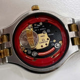 腕時計 稼働 OMEGA オメガ 595.0101 cal.1455 クォーツ 白色文字盤 取説保 2026.7電池交換済 H9573