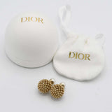 Christian Dior ディオール ピアス トライバル 約13g ゴールドカラー アクセサリー 箱 袋 H24512