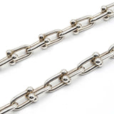Tiffany&Co. ティファニー ハードウェア リンク ネックレス 925 チョーカー 79.5g  箱 ケース有 M3913