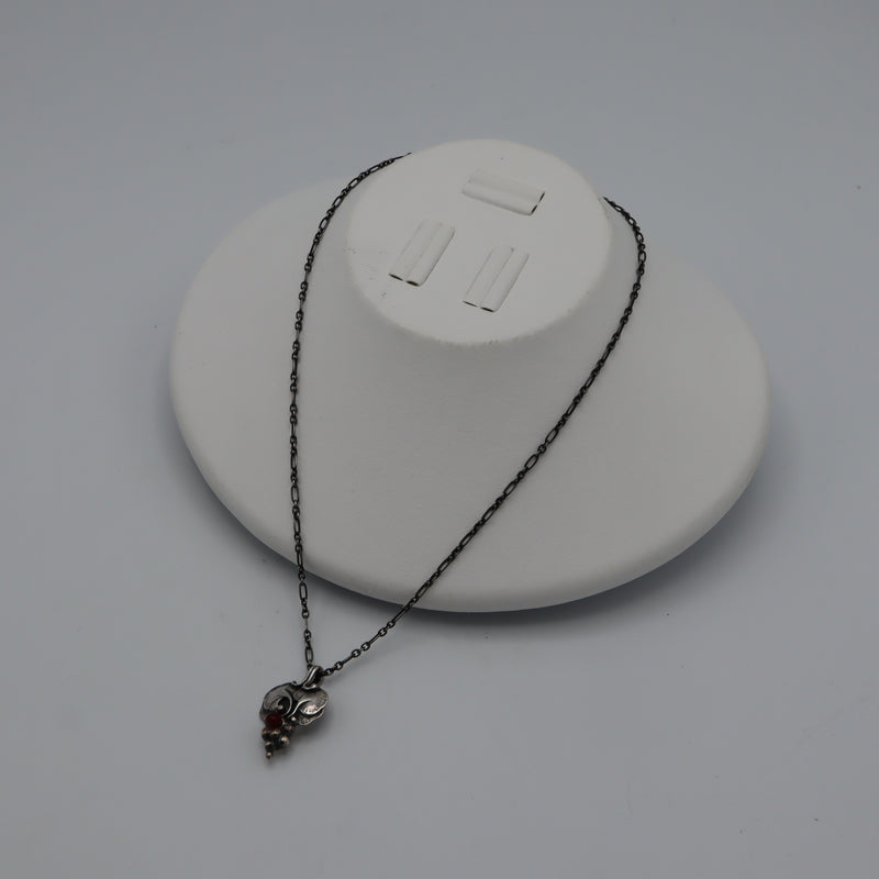 Georg Jensen ジョージジェンセン ネックレス イヤーペンダント 1996 葡萄 カーネリアン シルバー 925 約10.7g アクセサリー H8233-6