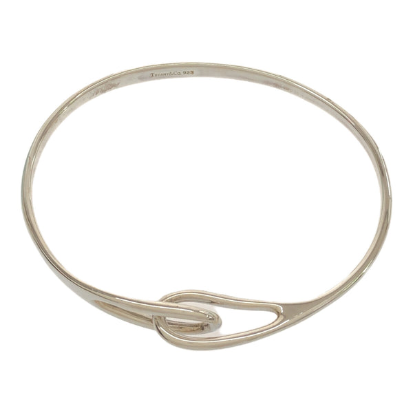 TIFFANY&Co ティファニー ダブルループバングル ブレスレット アクセサリー SV925 シルバー 重量約12.8g yo537