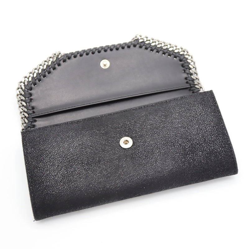 STELLA McCARTNEY ステラマッカートニー 二つ折り 長財布 Falabella ファラベラ ブラック レディース H20464