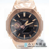 未使用 腕時計 稼働品 CASIO カシオ GM-B2100GD-5AER 5691モデル G-SHOCK Gショック タフソーラー フルメタル 黒色文字盤 23s919-1