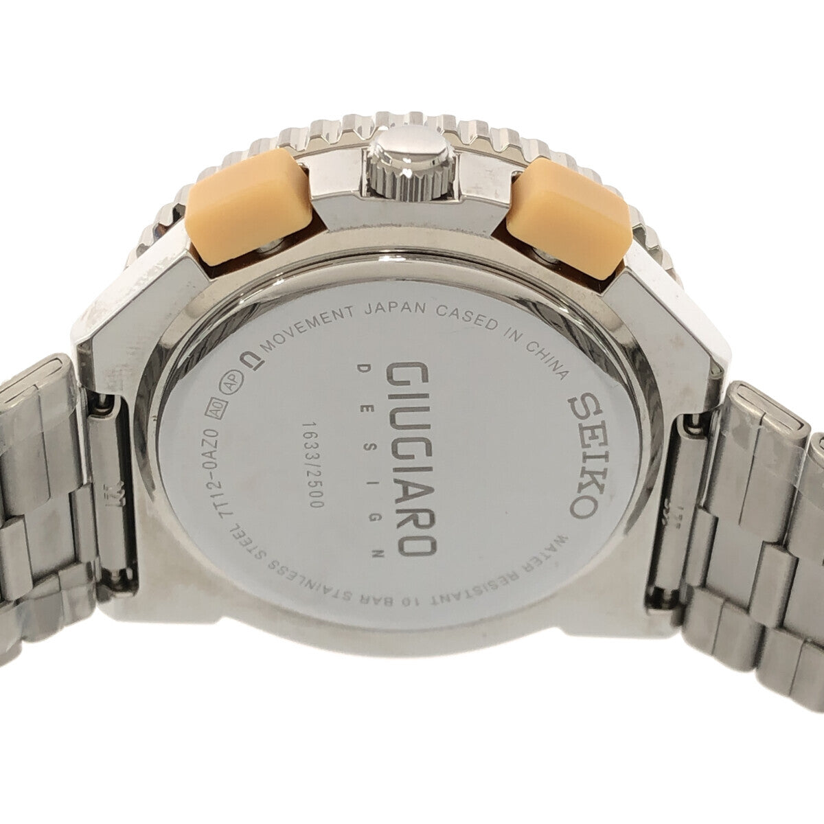 SEIKO ジウジアーロ クォーツ 稼働中 腕時計 稼働 セイコー SEIKO ジウジアーロ 7T12-0AZ0 1633/2500