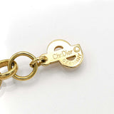 Christian Dior ディオール ネックレス 喜平デザイン シルバーカラー/ゴールドカラー アクセサリー 117.6g 箱有 ok1192