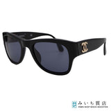 CHANEL シャネル サングラス ココマーク 02462 94305 ブラック 度無し ケース有 H19792