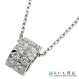 仕上げ済 Boucheron ブシュロン ディアマン ダイヤ ネックレス 750 D 約12.7g ジュエリー ◆ 291