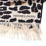 HERMES エルメス ストール レオパード ヒョウ柄  レディース カシシル 服飾小物 24k733-6