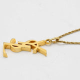 Yves Saint Laurent イヴ サンローラン YSL ネックレス GP ゴールドカラー アクセサリー H23573