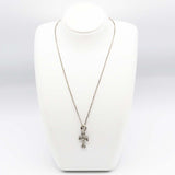 CHROME HEARTS クロムハーツ TINY CH CROSS タイニー CHクロス ネックレス 925 アクセサリー 付属品有 21k381-1