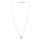 TIFFANY&Co. ティファニー ネックレス ティアドロップ シルバー 925 約3.2g アクセサリー 袋有 H10337