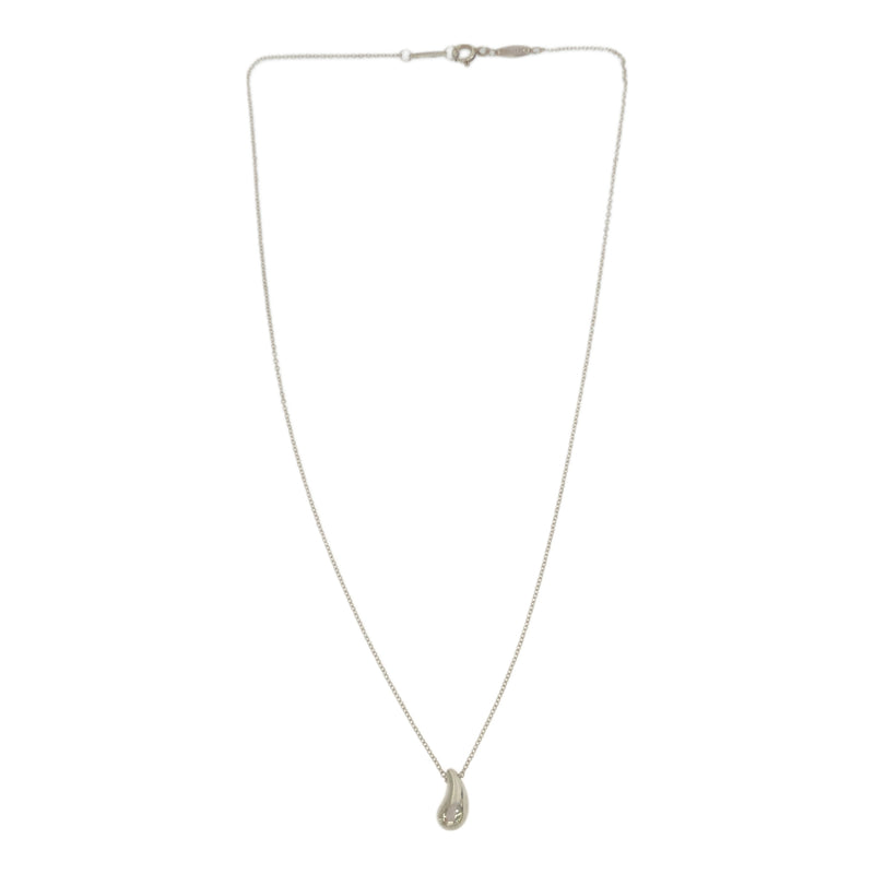 TIFFANY&Co. ティファニー ネックレス ティアドロップ シルバー 925 約3.2g アクセサリー 袋有 H10337