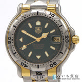 稼働 腕時計 TAG HEUER タグホイヤー 6000シリーズ デイト WH5253-K1 自動巻き メンズ ベルト社外 H21702