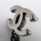 CHANEL シャネル ピアス ココマーク フェイクパール 10A ガンメタルカラー 5.1g アクセサリー H24310