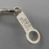 シルバー ネックレス ストーン SV 925 99.9刻印有 約33.2g レディース アクセサリー ok1292