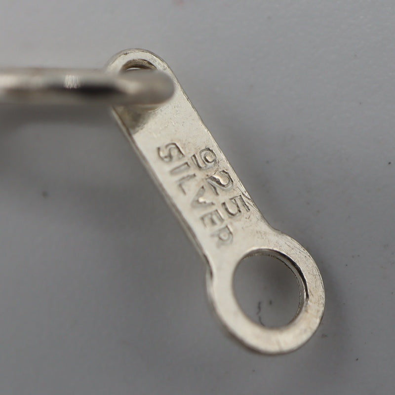 シルバー ネックレス ストーン SV 925 99.9刻印有 約33.2g レディース アクセサリー ok1292