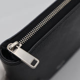 CELINE セリーヌ ジップドバイフォールドウォレット 財布 二つ折り ブラック メンズ H10518