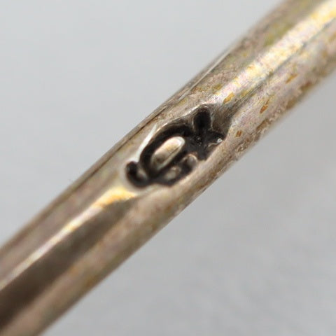 Georg Jensen ジョージジェンセン ピアス ドロップ シルバー 925 約4.6g アクセサリー 箱有 H14636
