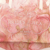 美品 HERMES エルメス カレ90 BRIDES de GALA ブリッド ドゥ ガラ スカーフ ピンク シルク100 H22778