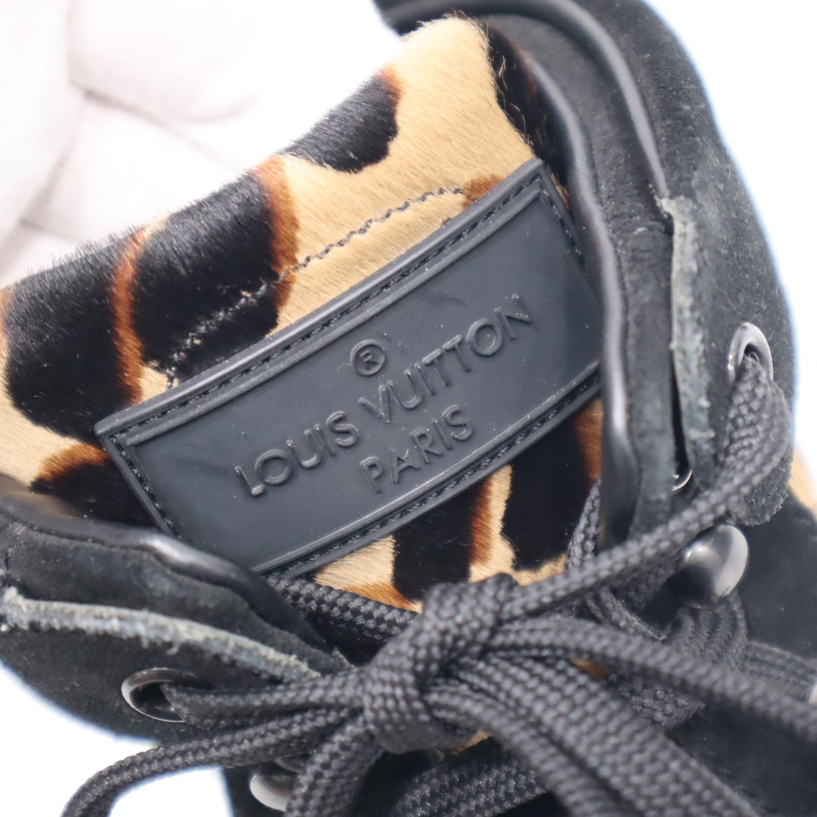 LOUIS VUITTON ルイヴィトン LV GO0172 ハラコ ハイカット