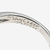 仕上済 VanCleef&Arpels ヴァンクリーフ&アーペル ニューヨーク マリッジ 4P ダイヤ 指輪 pt950 #52 約10.5号 5.9g ジュエリー H7364