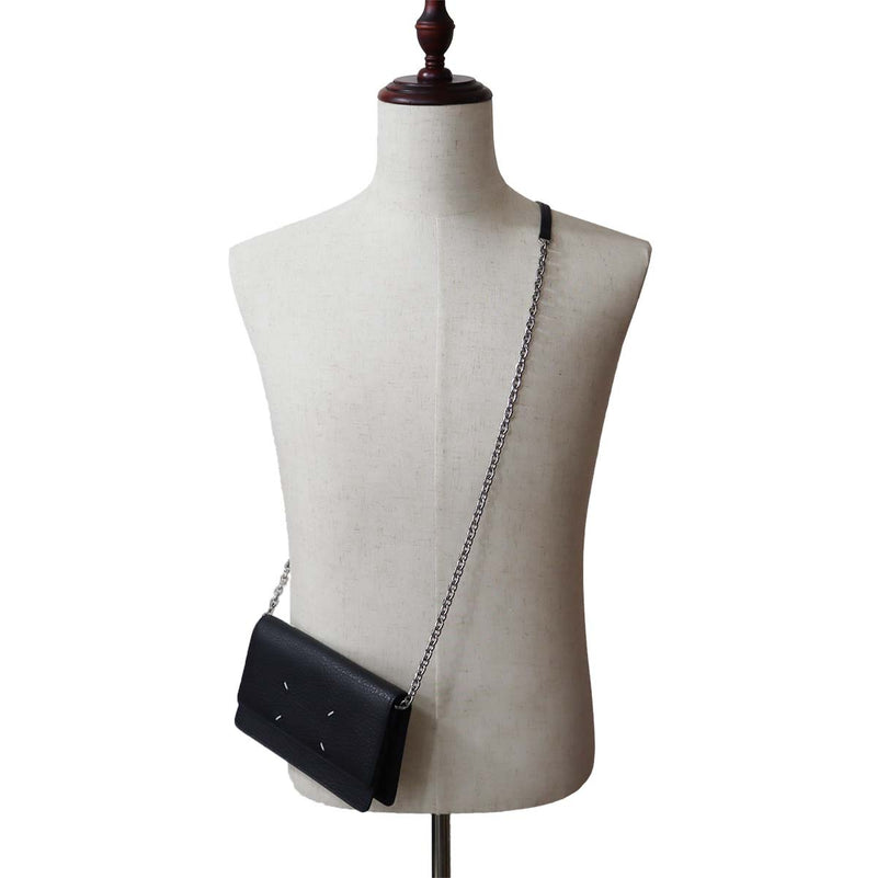 Maison Margielaメゾンマルジェラ チェーンショルダーウォレット ☆MAISON MARGIELA STITCH CHAIN WALLET BAG チェーンウォレット