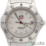腕時計 稼働 TAG HEUER タグ・ホイヤー 962.206-2 クォーツ プロフェッショナル シルバー色文字盤 25s806-1