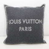 LOUIS VUITTON ルイヴィトン LV M79361 クッション モノグラム シャドウ ウール カシミヤ混 ブラック系 箱袋 25s1337-1