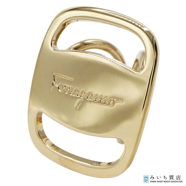 Salvatore Ferragamo フェラガモ スカーフリング 服飾小物