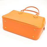 HERMES エルメス ミニプリュム プリュム20 ハンドバッグ 鞄 ◯X刻印 1994年製 オレンジ H20489