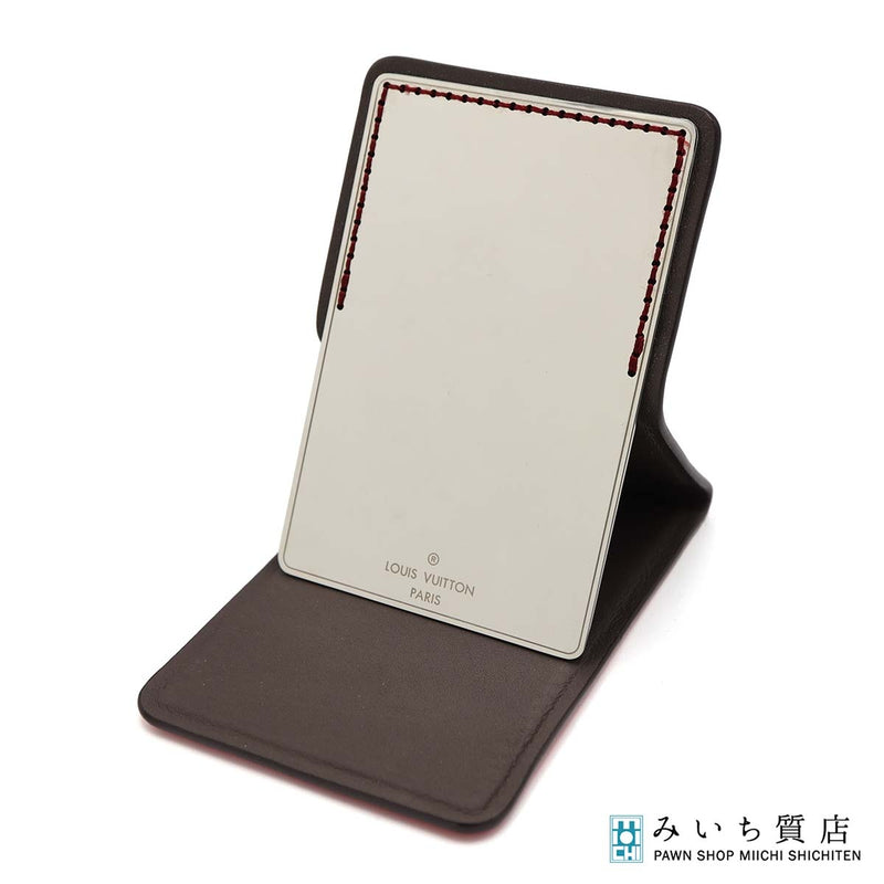 LOUIS VUITTON ルイ ヴィトン G10087 ミロワール ノマド オレリヤン AURELIEN コンパクトミラー 鏡 赤 2k986-6