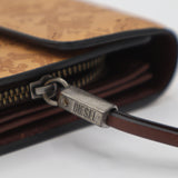 DIESEL ディーゼル 長財布 レザー ブラウン系 財布 総柄 小物 H20462
