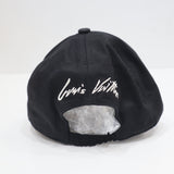 LOUIS VUITTON LV ルイヴィトン 帽子 ロゴ  キャップ ブラック 箱有 H24957