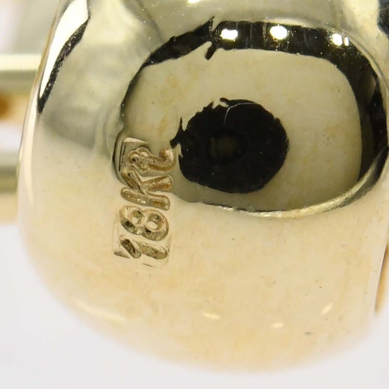 仕上済 Pomellato ポメラート ネックレス クロストップ グリーン石 750/18KT 約34.3g ジュエリー M3783