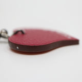 HERMES エルメス ハートチャーム バッグチャーム キーホルダー 925 ピンク×オレンジ 箱 H24834