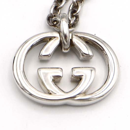 GUCCI グッチ ネックレス インターロッキングG GG シルバー925 25.5g アクセサリー ok615
