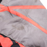 PRADA プラダ トートバッグ ナイロン 総柄 三角ロゴ レッド グレー 鞄 H18173