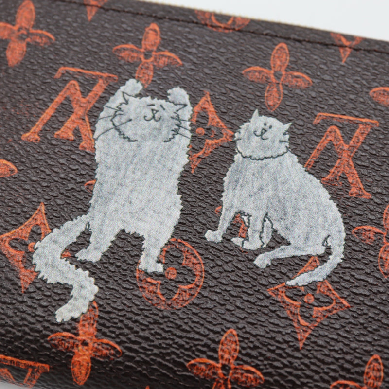 LOUIS VUITTON ルイヴィトン LV M63883 キャットグラム ジッピーコインパース コインケース ミニ財布 モノグラム 箱あり M4157